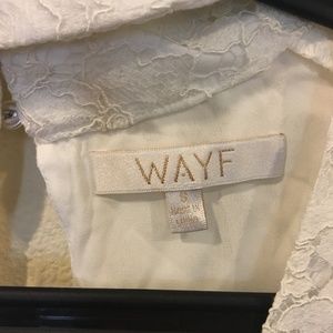 Wayf Tops - Wayf 'Ryan' lace choker bell sleeve top Wayf Tops - Wayf 'Ryan' lace choker bell sleeve top